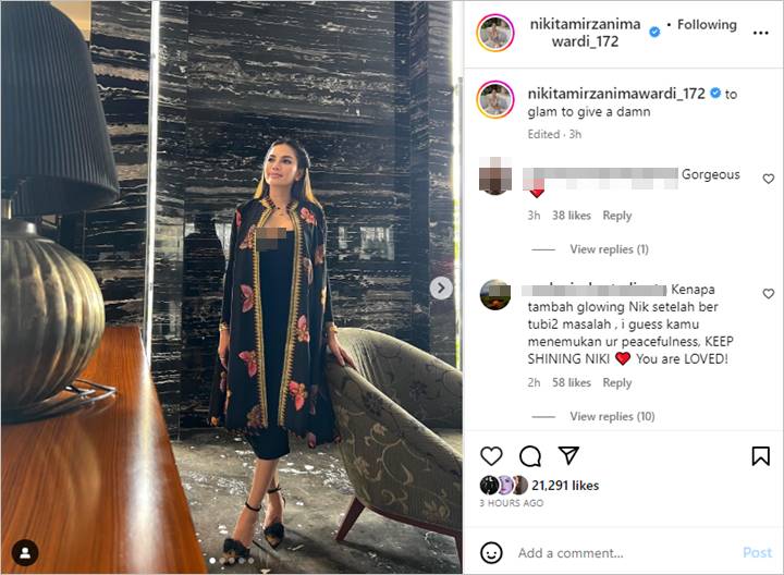 Nikita Mirzani Dinilai Tambah Glowing dan Cantik Paripurna Usai Pisah Dari Antonio Dedola