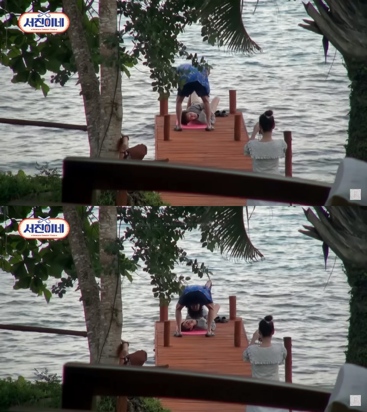 Momen Choi Woo Shik dan V BTS Pose Nyeleneh di Balik Layar Aslinya Lebih Gemas