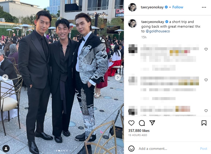 Joe Taslim Satu Acara Bareng Johnny NCT dan Taecyeon 2PM, Visual Gak Kebanting