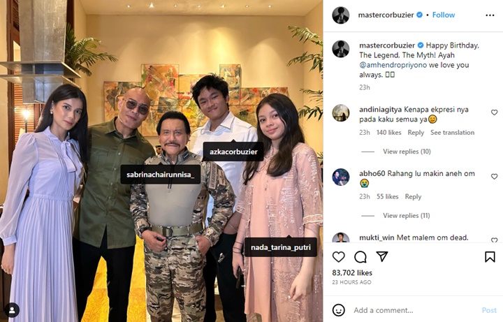 Satu Brand dengan Song Hye Kyo, Sabrina Chairunnisa Anggun Saat Pakai Dress Terawang