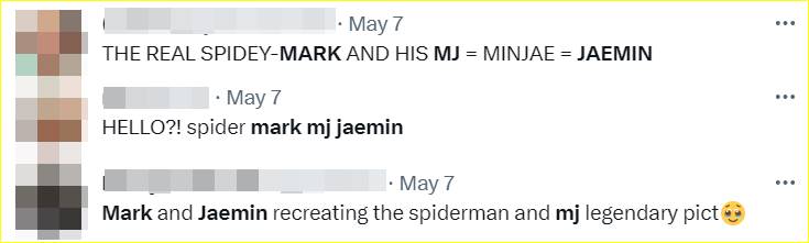 Jaemin dan Mark NCT dirasa recreate foto Tom Holland dan Zendaya