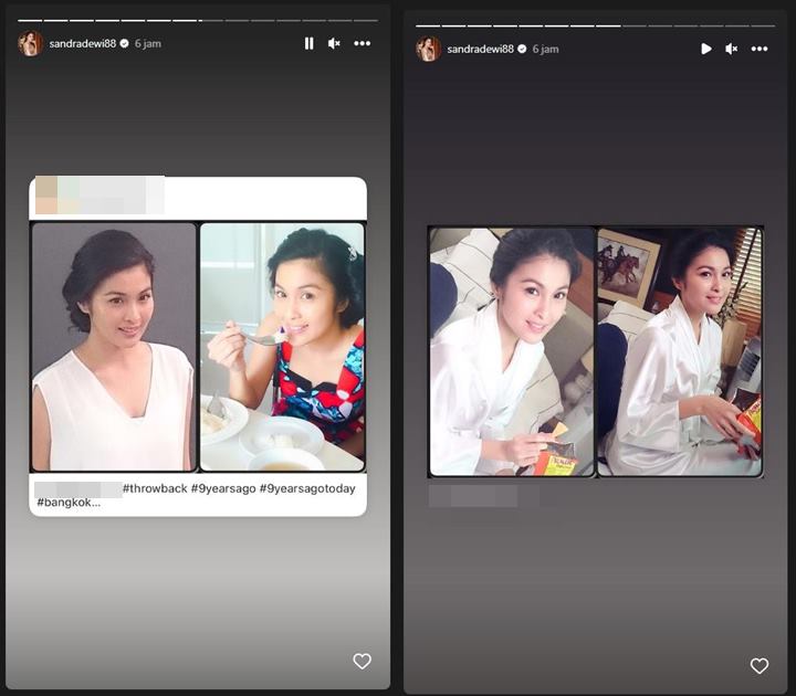 Didandani MUA Korea, Sandra Dewi dengan Make Up Natural di Foto Lawas Curi Perhatian
