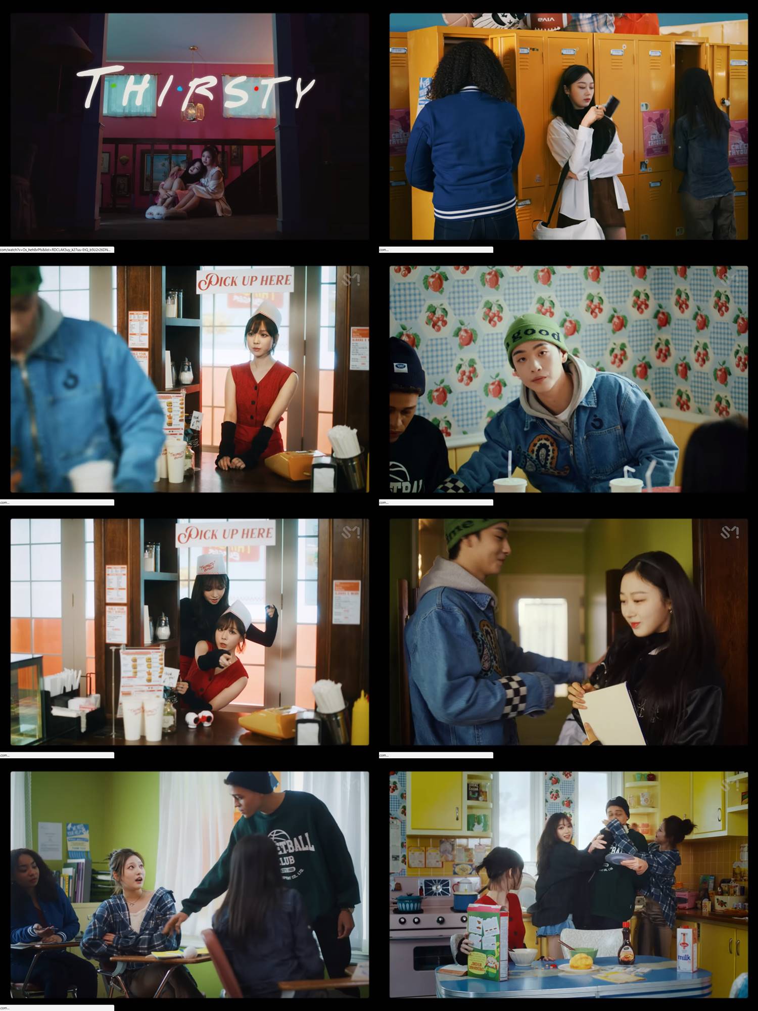 kisah di track video \