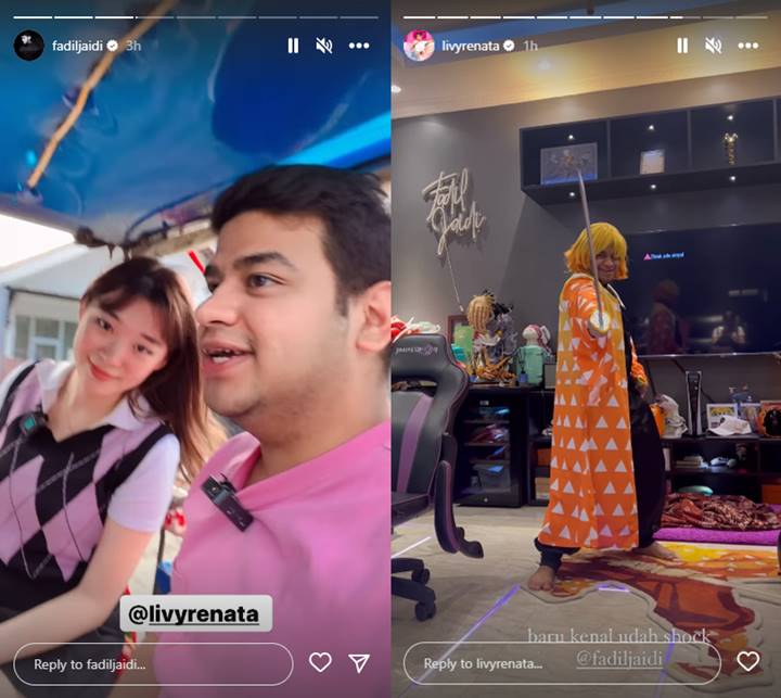 Baru Kenal, Livy Renata Langsung Syok Lihat Tingkah Fadil Jaidi