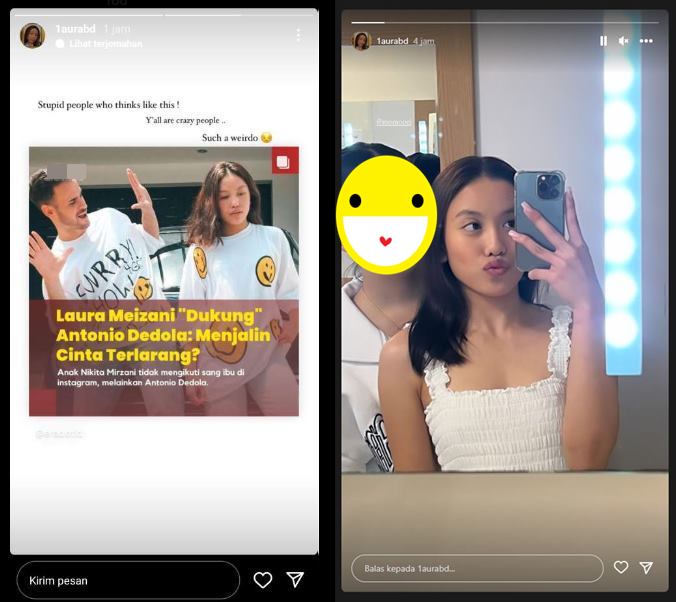Lolly Putri Nikita Mirzani Beri Sindiran Pedas Usai Diterpa Isu Cinta Terlarang dengan Antonio Dedol