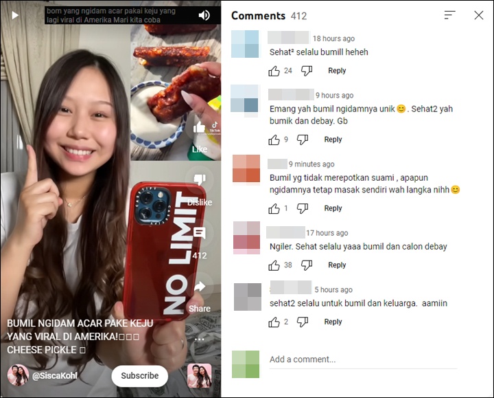 Bumil Mandiri, Sisca Kohl Dipuji Usai Masak Sendiri Saat Sedang Ngidam