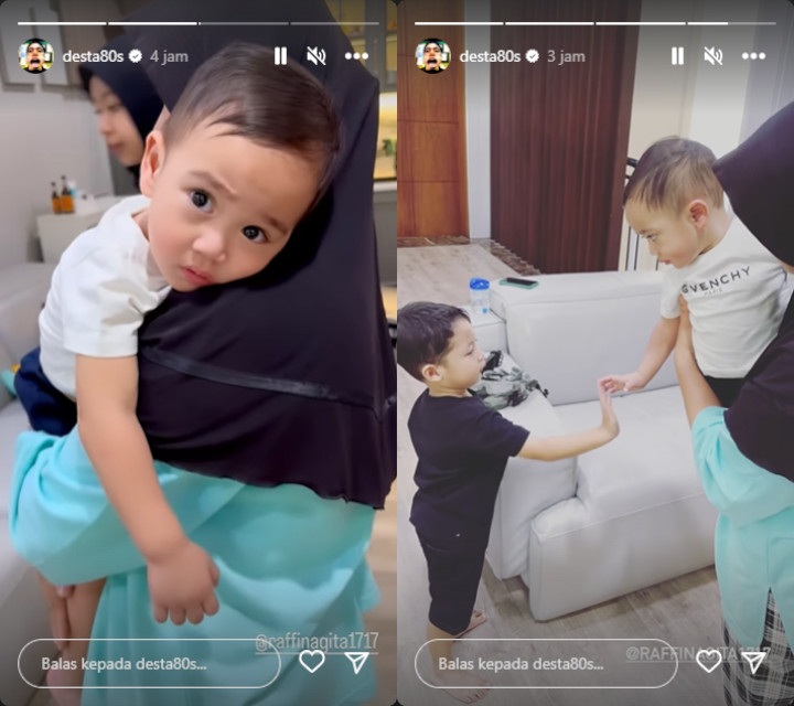 Main Bareng Desta dan Anaknya, Rayyanza Cipung Tunjukkan Sikap Berbeda  Main Bareng Desta dan Anaknya, Rayyanza Cipung Tunjukkan Sikap Berbeda  Main Bareng Desta dan Anaknya, Rayyanza Cipung Tunjukkan Sikap Berbeda  Main Bareng Desta dan Anaknya, Rayyanza Cipung Tunjukkan Sikap Berbeda