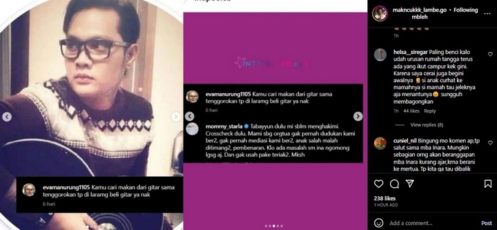 Ibunda Virgoun Sindir Sifat Pelit Inara Rusli?