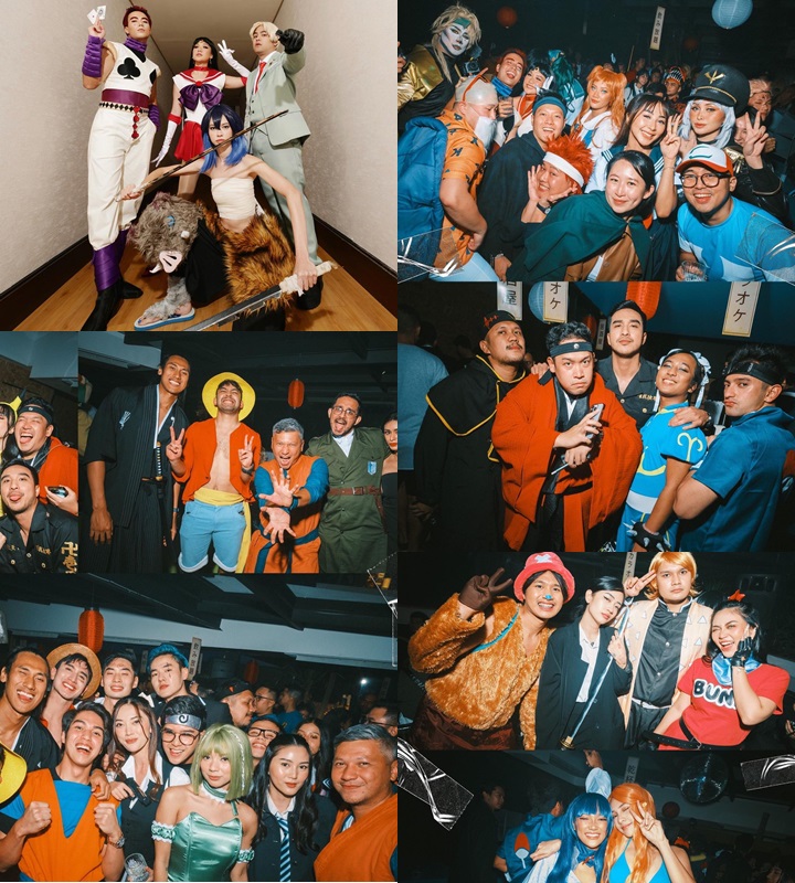 Pesta Kostum Anime Para Artis
