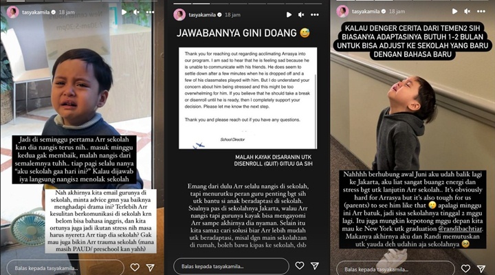 Berhenti Sekolah di Amerika, Arrasya Putra Tasya Kamila Merdeka Main Game Kipas Angin