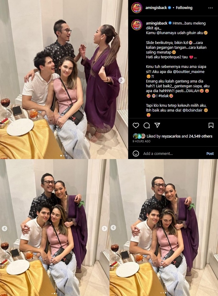 Luna Maya dan Maxime Bouttier Makin Mesra
