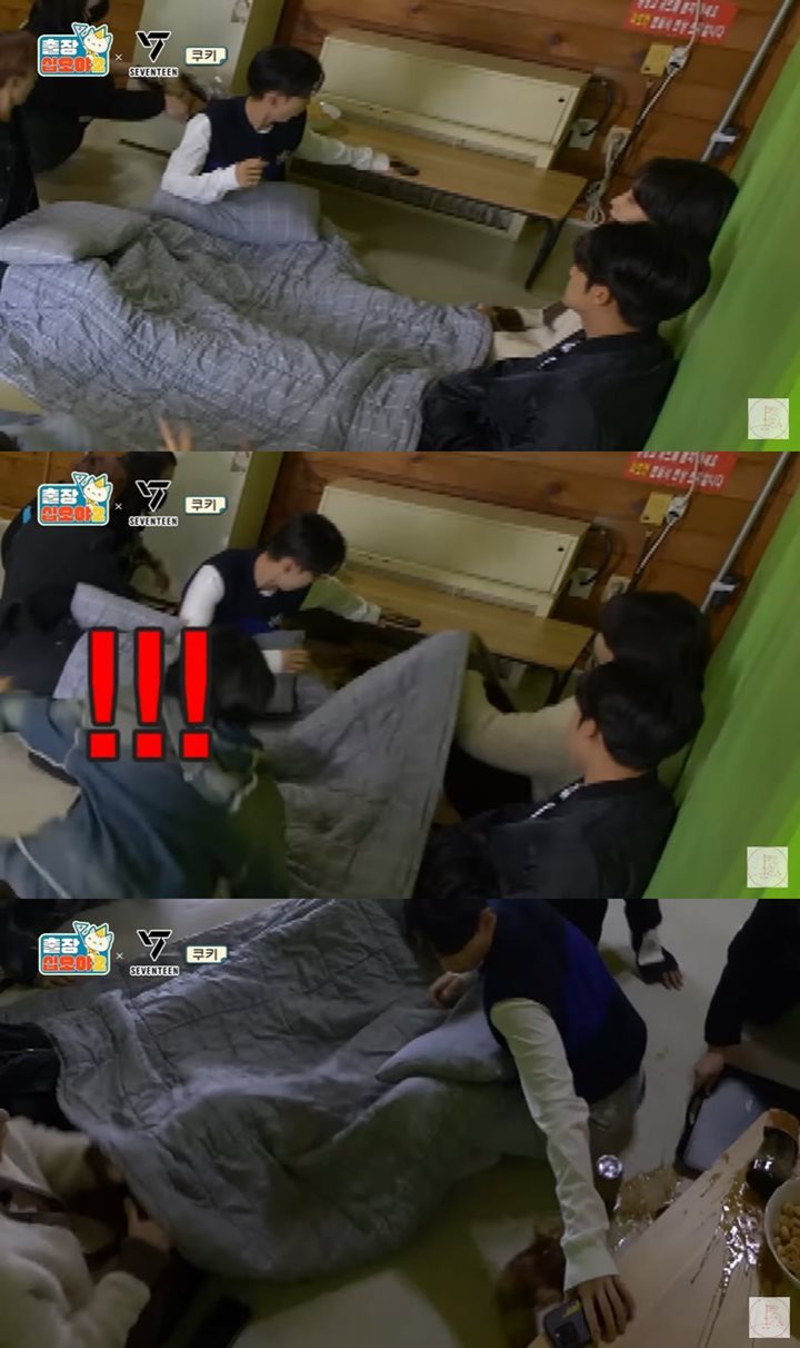 Aksi Gercep SEVENTEEN Saat Staf \'The Game Caterers 2\' Tumpahkan Kopi Bikin Non-fans Deg-degan