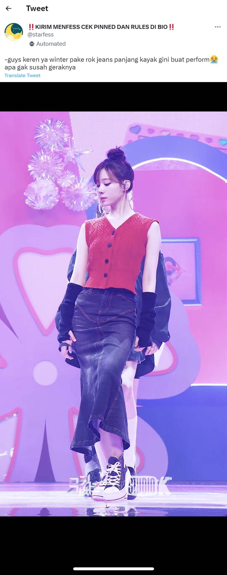 Penggemar menyoroti outfit Winter aespa untuk \