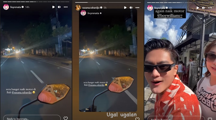 Livy Renata Ketagihan Naik Sepeda Motor di Bali, Sang Ibu Langsung Beri Peringatan Livy Renata Ketagihan Naik Sepeda Motor di Bali, Sang Ibu Langsung Beri Peringatan Livy Renata Ketagihan Naik Sepeda Motor di Bali, Sang Ibu Langsung Beri Peringatan