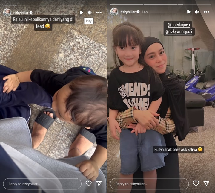 Pamer Keusilan Baby L, Rizky Billar Ngode Pengin Segera Punya Anak Cewek