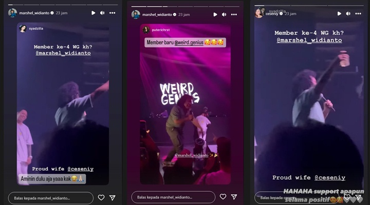 Marshel Widianto Digoda Jadi Member ke-4 Weird Genius, Cesen Auto Support