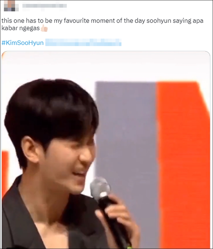 Kim Soo Hyun Ngegas Bicara Bahasa Indonesia