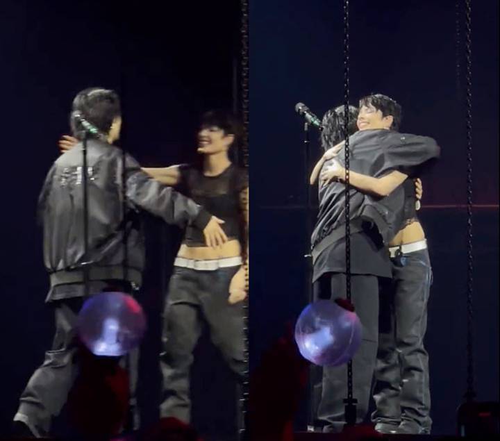 Tamu Kejutan, Suga BTS Peluk Halsey Saat Manggung Bareng di Konser LA