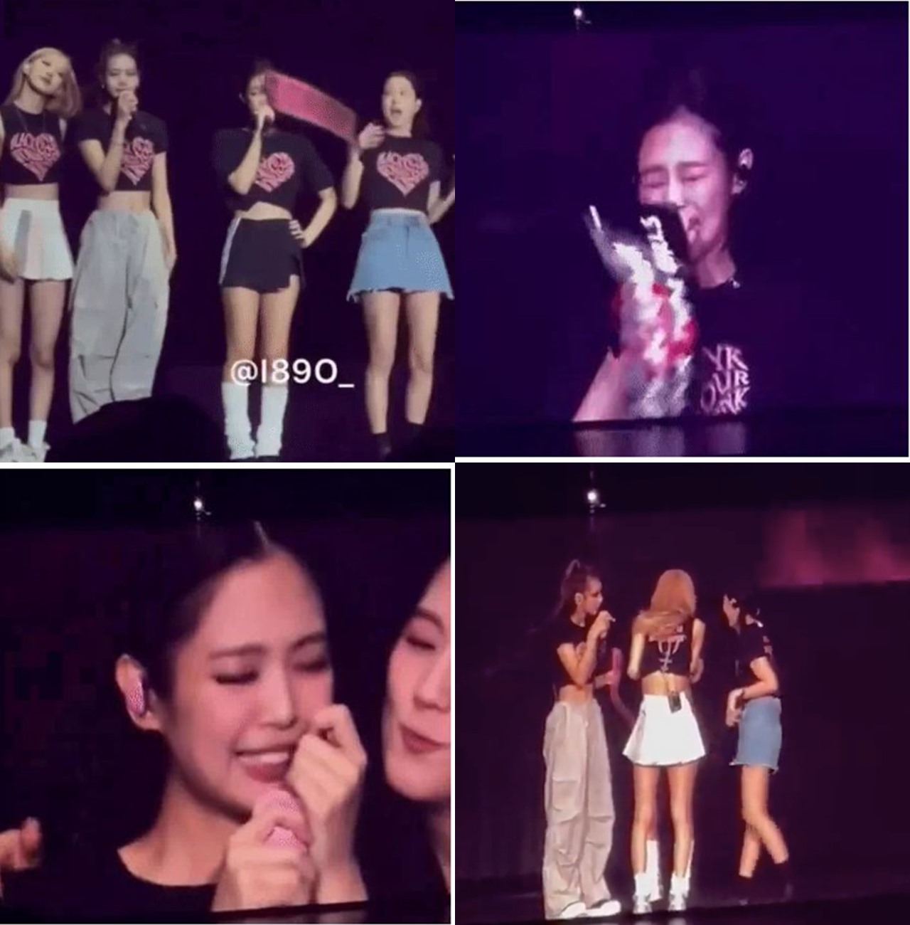 Tingkah Koncak Jennie Saat Jisoo Tak Sengaja Lukai Wajahnya di Konser Bikin Ngakak