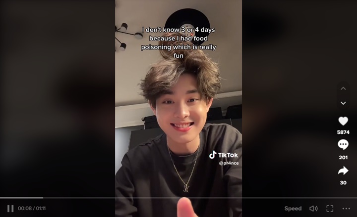 Agak Lain, Gabriel Prince Malah Senang Saat Keracunan Makanan