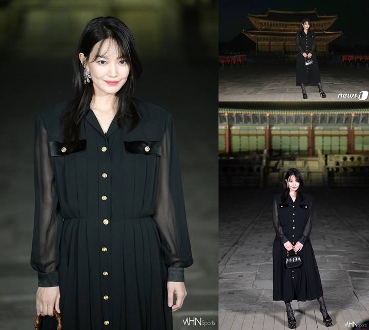 Shin Min Ah Banjir Pujian dengan Tampil Sopan Serba Tertutup di Gucci Cruise Show Shin Min Ah Banjir Pujian dengan Tampil Sopan Serba Tertutup di Gucci Cruise Show