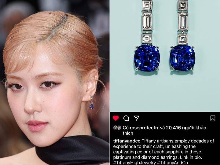 Rose BLACKPINK Dapat Perlakuan Spesial Tiffany & Co. dengan Kenakan Perhiasan Mahal
