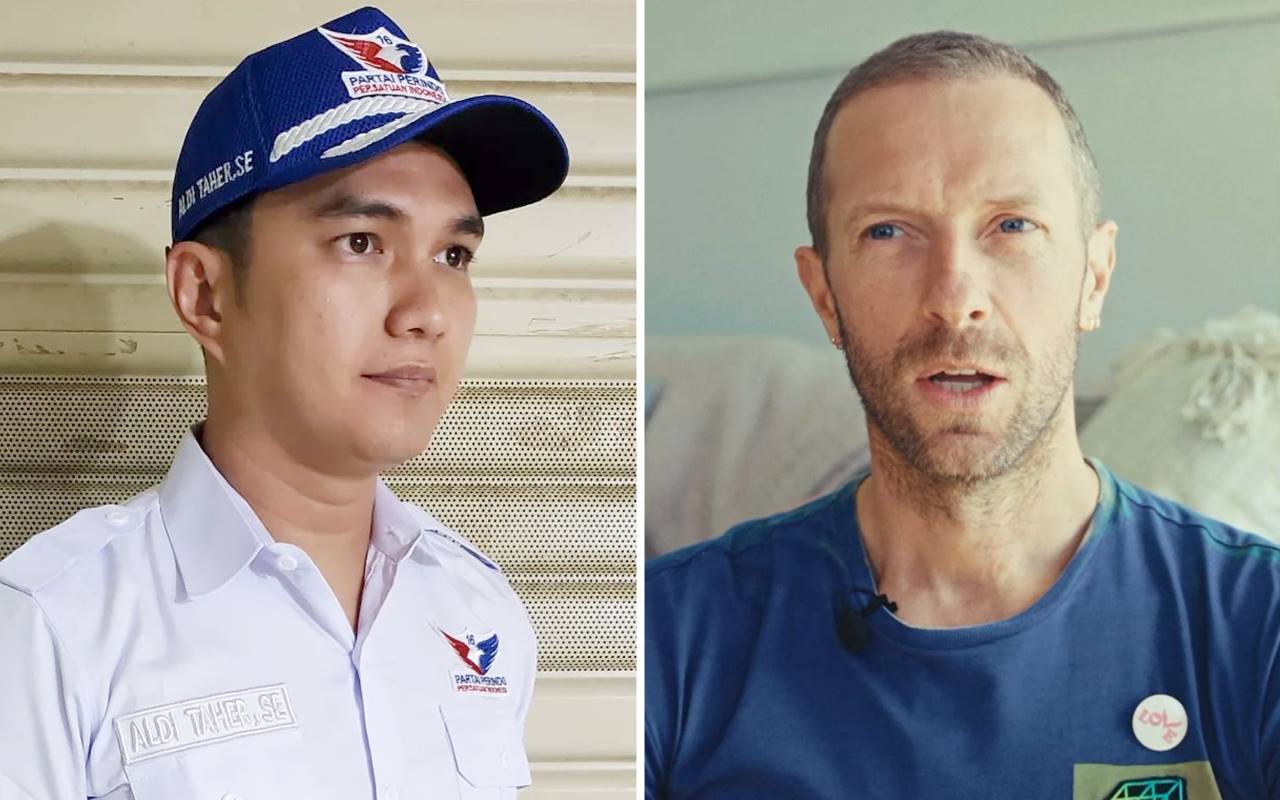 Nyanyi 'Yellow', Aldi Taher Didoakan Jadi Opening Act Konser Coldplay