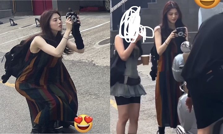 Ukuran Wajah Han So Hee di Potret Candid Jalanan Bikin Syok