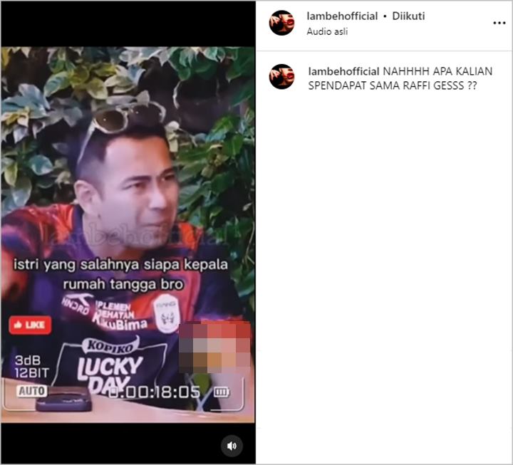 Raffi Ahmad dan Denny Sumargo Punya Pandangan Serupa Soal Pihak Bersalah dalam Kasus Suami Selingkuh