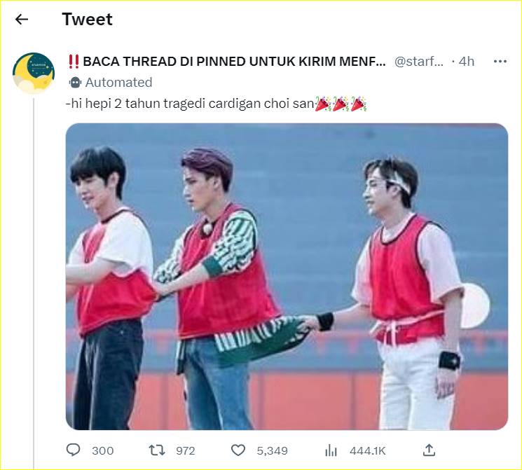 momen cardigan San ATEEZ molor ditarik Bang Chan Stray Kids