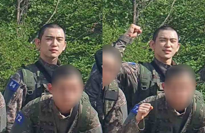 Jinyoung GOT7 Masuk 2 Minggu Wamil, Penampilan Pakai Seragam Tentara Curi Fokus
