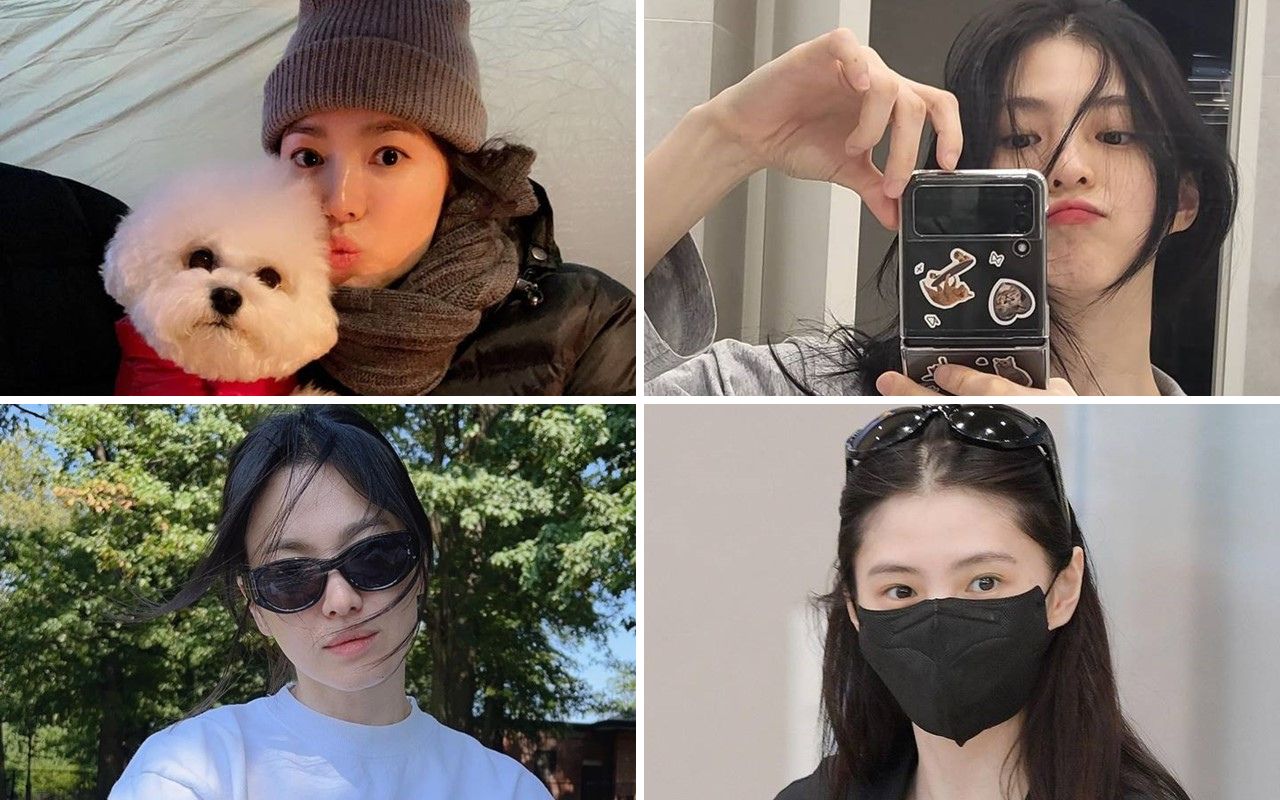 Song Hye Kyo & Han So Hee Batal Akting Bareng, Intip 10 Adu Pesona Mereka Saat Bare Face