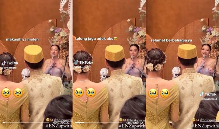 Pesan Haru Hesti Purwadinata kepada Enzy Storia dan Suaminya