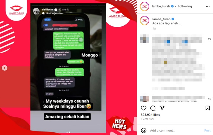 Diduga Baru Ketemuan, Fandy Christian Langsung Tulis Surat Buat Dahlia Poland