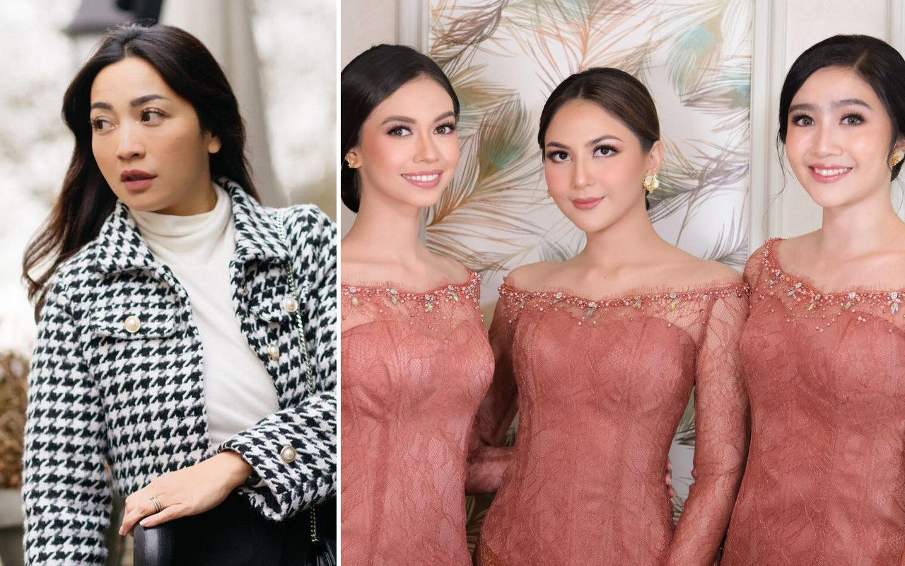 Hesti Purwadinata Pose Bareng Bridesmaid Enzy Storia, Yuki Kato Ngereog Bikin Ngakak