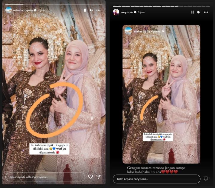 Natasha Rizky Bingung dengan Konsep Posenya di Nikahan Enzy Storia Tuai Balasan Kocak