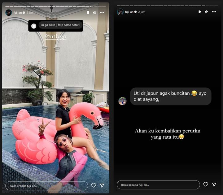 Disebut Lebih Buncit Hingga Diminta Diet Sepulang dari Jepang, Fuji An Beri Jawaban Tak Biasa