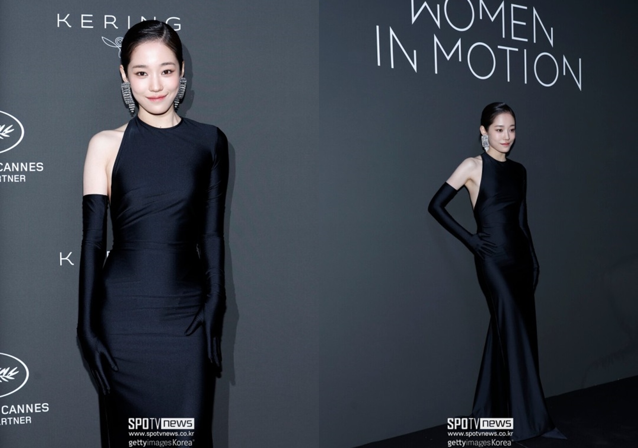 Tak Terduga, Roh Yoon Seo Tampil Elegan Pancarkan Visual Menawan di Festival Film Cannes ke-76