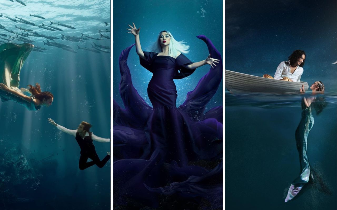 Naura Ayu Jadi Duyung Cantik, Intip 7 Pemotretan Underwater Artis Promosikan 'The Little Mermaid'