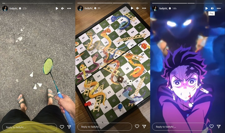 Fadly Faisal Posting Ular Tangga di Tengah Kabar Video Syur Diduga Mirip Rebecca Klopper