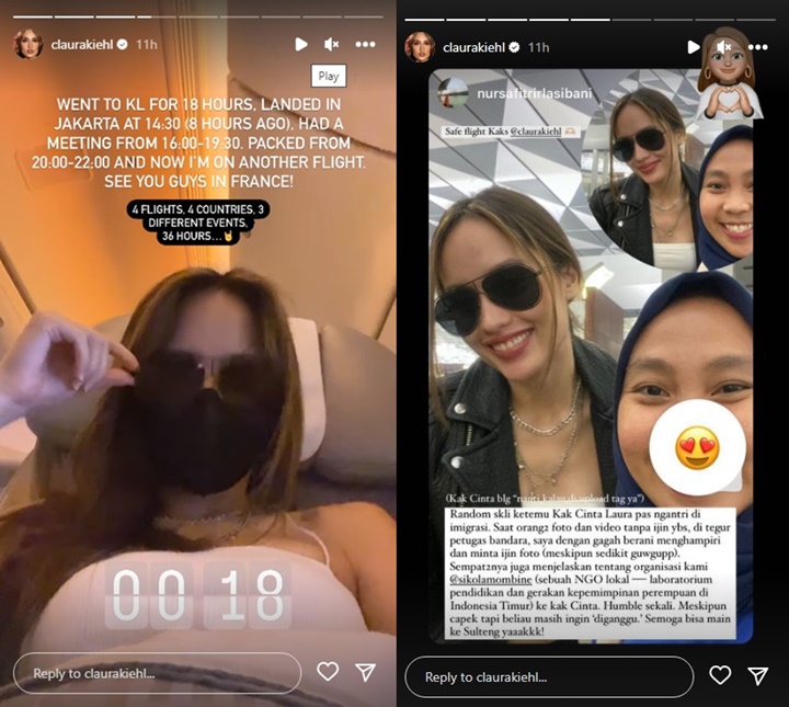 Lagi Capek, Perlakuan Cinta Laura ke Fans Saat di Bandara Jadi Perbincangan