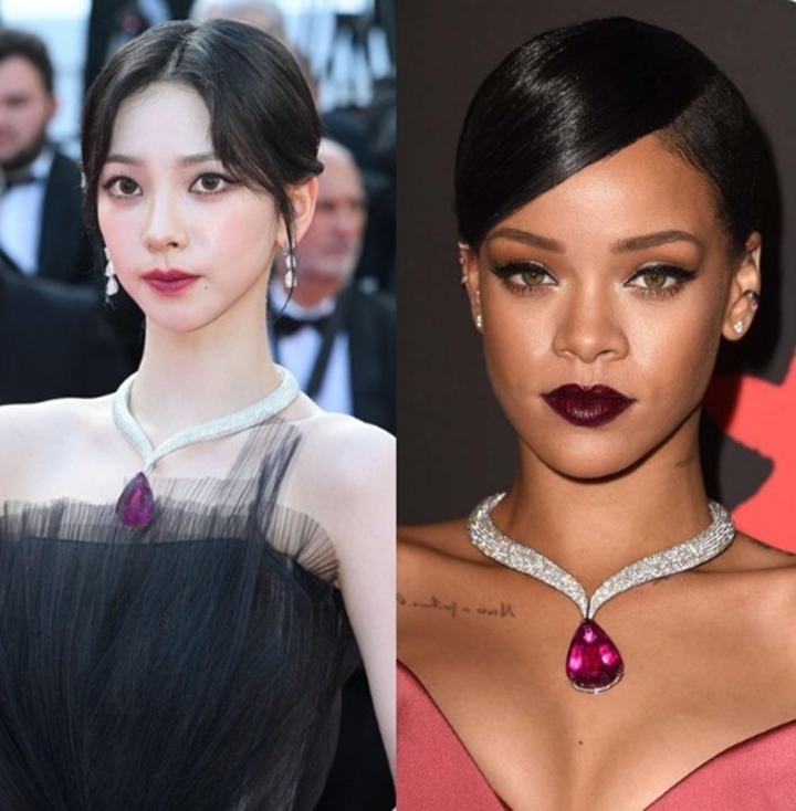 Rihanna Juga Pakai, Harga Kalung Karina aespa di Cannes 2023 Bikin Syok