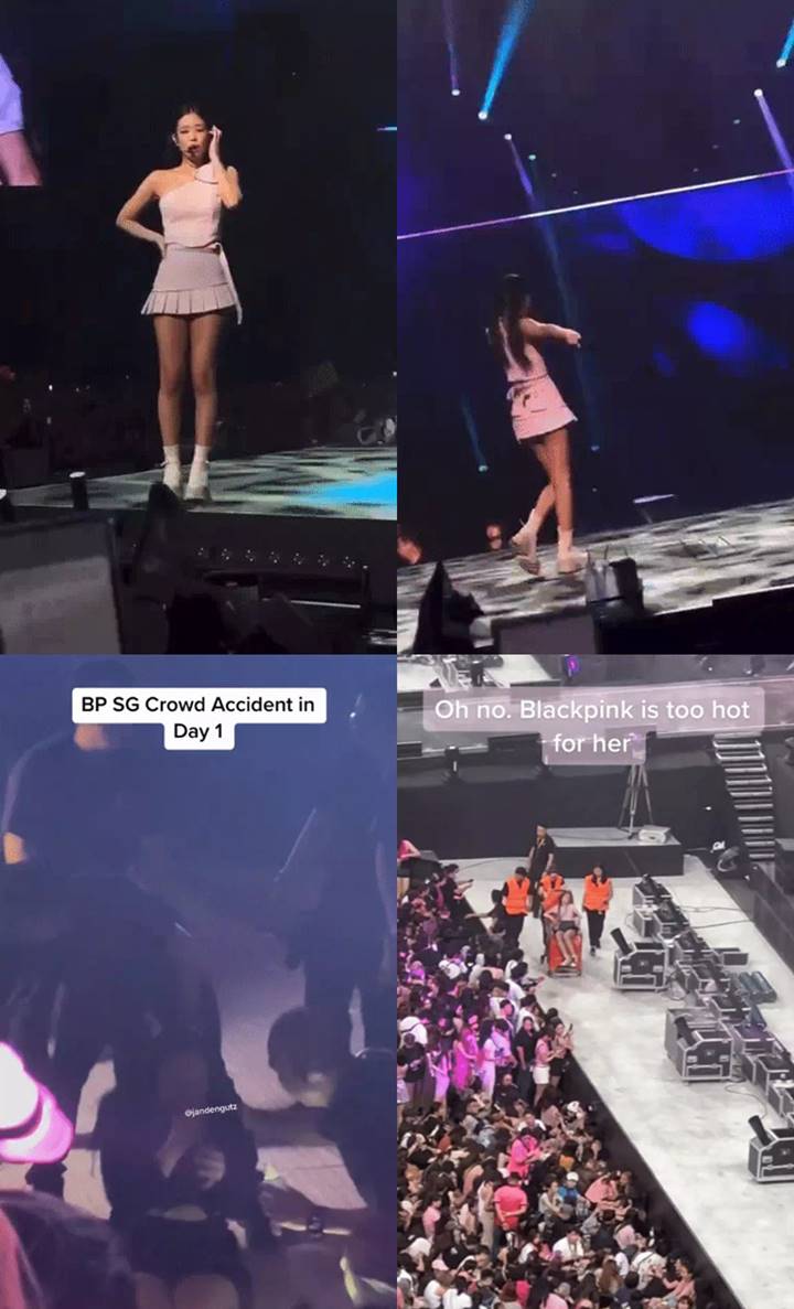 Reaksi Jennie BLACKPINK Lihat Penonton Konser \'BORN PINK\' Pingsan Tunjukkan Kepeduliannya Reaksi Jennie BLACKPINK Lihat Penonton Konser \'BORN PINK\' Pingsan Tunjukkan Kepeduliannya