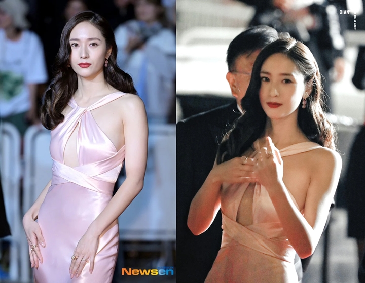 Krystal Pakai Gaun Seksi di Cannes 2023, Bikin Kaget Makin Mirip Jessica Jung