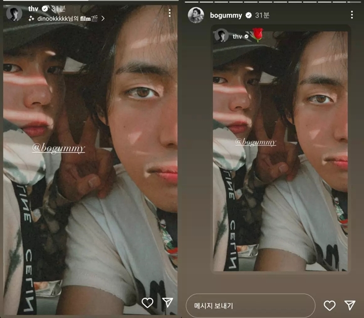 Selfie V BTS dan Park Bo Gum Diagungkan Bak Karya Seni