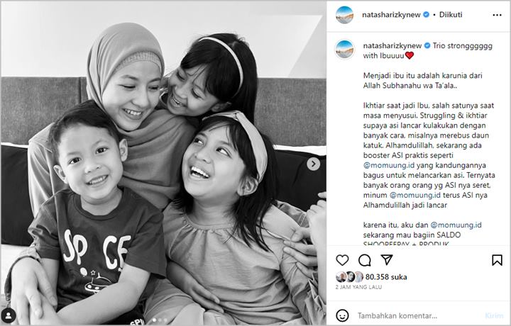 Senyuman Natasha Rizky Disorot Kala Foto Bareng \'Trio Strong\', Nama Desta Terseret