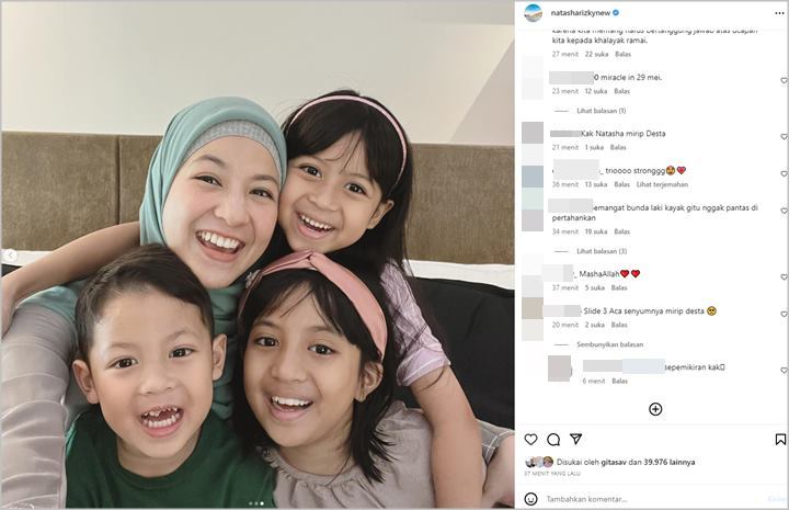 Senyuman Natasha Rizky Disorot Kala Foto Bareng \'Trio Strong\', Nama Desta Terseret