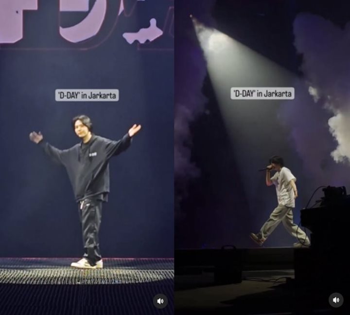 Gelar Konser Solo, Suga BTS Gercep Revisi Salah Ketik Ibu Kota Indonesia