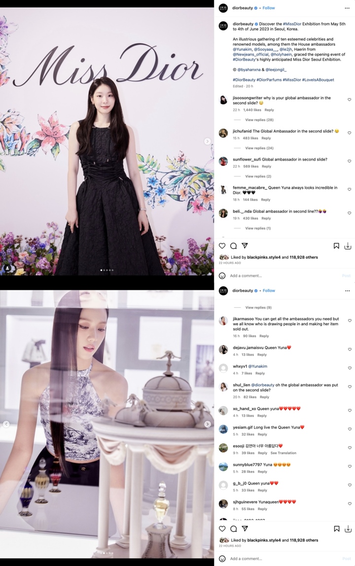 Fans Jisoo BLAKCPINK dan Kim Yuna Gelut Gara-gara Foto di Akun Resmi Dior