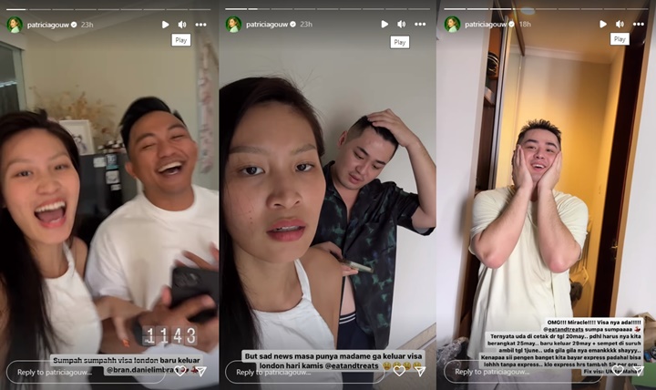 Hampir Nyerah, Patricia Gouw Alami Banyak Drama Sebelum OTW London
